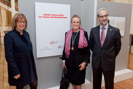 Homenaje a María Victoria Atencia. Edificio del Rectorado. Diciembre de 2014