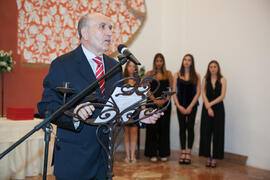 Pedro Montiel Gámez. Cena de gala con motivo del Campeonato del Mundo Universitario de Balonmano. Antequera. Junio de 2016
