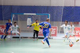 Partido Ucrania contra Israel. 14º Campeonato del Mundo Universitario de Fútbol Sala 2014 (FUTSAL). Antequera. Julio de 2014