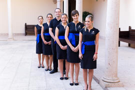 Cursos de verano 2012 de la Universidad de Málaga. Azafatas. Ronda. Julio de 2012