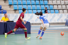 Partido Brasil contra Portugal. 14º Campeonato del Mundo Universitario de Fútbol Sala 2014 (FUTSAL). Antequera. Julio de 2014