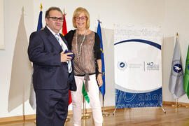 Homenaje al personal que cumple 25 años al servicio de la Universidad de Málaga y al personal jubilado. Paraninfo. Julio de 2013