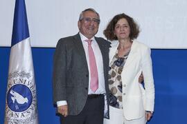 Toma de posesión de Stella Martín de las Heras como catedrática del Área de Medicina Legal y Forense de la Universidad de Málaga. Toma de posesión de nuevos catedráticos y profesores titulares de la Universidad de Málaga. Paraninfo. Noviembre de 2023