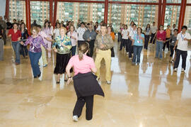 Taller de Bailes de Salón. 2º Congreso Internacional de Actividad Físico-Deportiva para Mayores de la Universidad de Málaga. Palacio de Ferias y Congresos de Málaga. Marzo de 2007