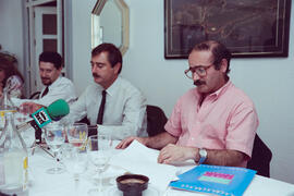 Presentación de nuevas instalaciones deportivas. Junio de 1991