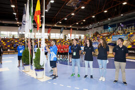 Ceremonia de apertura del Campeonato del Mundo Universitario de Balonmano. Antequera. Junio de 2016