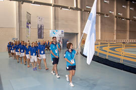 Ceremonia de apertura del IX Campeonato de Europa Universitario de Fútbol Sala. Antequera. Julio de 2013