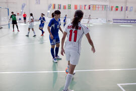 Partido Costa Rica contra China Taipéi. 14º Campeonato del Mundo Universitario de Fútbol Sala 2014 (FUTSAL). Antequera. Julio de 2014