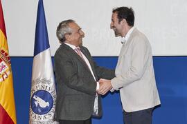 Toma de posesión de Juan José Serrano Aguilera como profesor titular del Área de Máquinas y Motores Térmicos de la Universidad de Málaga. Toma de posesión de nuevos catedráticos y profesores titulares de la Universidad de Málaga. Paraninfo. Noviembre de 2023