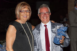 Cena de gala con motivo al homenaje para los jubilados y personal que cumple 25 años de servicio en la Universidad de Málaga. Jardín Botánico. Junio de 2009