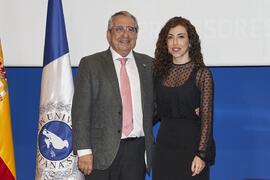 Toma de posesión de Lola Burgueño Caballero como profesora titular del Área de Lenguajes y Sistemas Informáticos de la Universidad de Málaga. Toma de posesión de nuevos catedráticos y profesores titulares de la Universidad de Málaga. Paraninfo. Noviembre de 2023