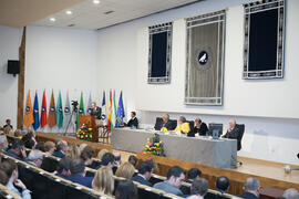 Apertura del Curso Académico 2015/2016 de la Universidad de Málaga. Paraninfo. Septiembre de 2015