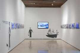 Exposición "El sur de Europa en los inicios del siglo XX. Málaga-Sevilla, Sevilla-Málaga. Fotografías de Thomas". Sala de exposiciones de la Sociedad Económica de Amigos del País. Enero de 2013