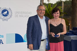 Homenaje al personal jubilado o que cumple 25 años de servicio en la Universidad de Málaga. Jardín Botánico. Junio de 2022