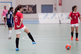 Partido Costa Rica contra Uruguay. 14º Campeonato del Mundo Universitario de Fútbol Sala 2014 (FUTSAL). Antequera. Julio de 2014