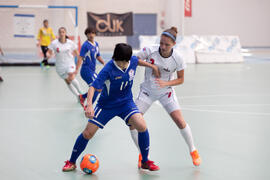 Partido Costa Rica contra China Taipéi. 14º Campeonato del Mundo Universitario de Fútbol Sala 2014 (FUTSAL). Antequera. Julio de 2014