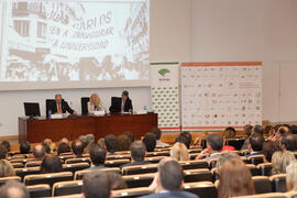Homenaje de Unicaja a la Facultad de Económicas. Paraninfo. Abril 2015