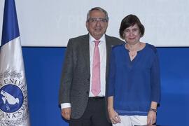 Toma de posesión de María del Carmen Alonso Sánchez como catedrática del Área de Microbiología de la Universidad de Málaga. Toma de posesión de nuevos catedráticos y profesores titulares de la Universidad de Málaga. Paraninfo. Noviembre de 2023