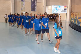 Ceremonia de apertura del IX Campeonato de Europa Universitario de Fútbol Sala. Antequera. Julio de 2013