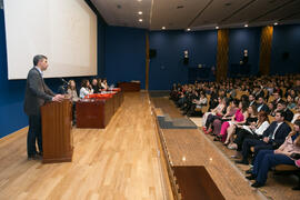 Graduación de Másters de la Facultad de Ciencias Económicas y Empresariales de la Universidad de Málaga. Paraninfo. Abril de 2018