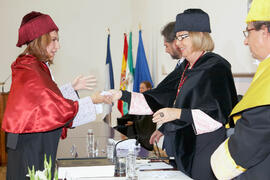 Investidura de nuevos doctores por la Universidad de Málaga. Paraninfo. Febrero de 2012