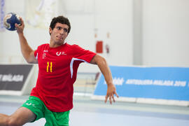 Partido Portugal - China Taipei. Categoría masculina. Campeonato del Mundo Universitario de Balonmano. Antequera. Julio de 2016