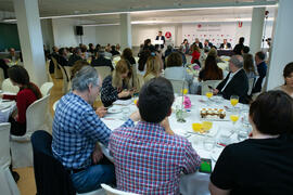 Intervención de Miguel Gaona. Desayuno Informativo de Aula Magna con motivo de su XX Aniversario. Consejo de Estudios Sociales y Comercio de la Universidad de Málaga. Mayo de 2018