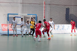 Partido Azerbaiyán contra Omán. 14º Campeonato del Mundo Universitario de Fútbol Sala 2014 (FUTSAL). Antequera. Julio de 2014