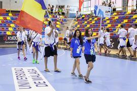 Ceremonia de apertura del Campeonato del Mundo Universitario de Balonmano. Antequera. Junio de 2016