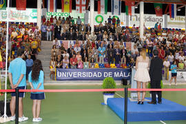 Inauguración del 14º Campeonato del Mundo Universitario de Fútbol Sala 2014 (FUTSAL). Antequera. Julio de 2014