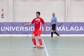 Partido Irán contra Alemania. 14º Campeonato del Mundo Universitario de Fútbol Sala 2014 (FUTSAL). Antequera. Julio de 2014