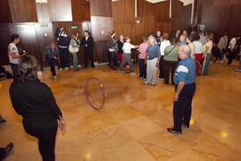 Taller de Expresión Corporal. 3º Congreso Internacional de Actividad Físico-Deportiva para Mayores de la Universidad de Málaga. Palacio de Ferias y Congresos de Málaga. Marzo de 2009