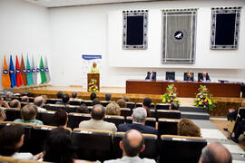Homenaje a los jubilados y al personal que cumple 25 años de servicio en la UMA. Paraninfo. Mayo 2015