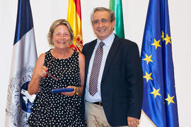 Homenaje al personal que cumple 25 años de servicio en la UMA. Paraninfo. Junio 2016