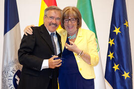 Homenaje al personal que cumple 25 años al servicio de la Universidad de Málaga y personal jubilado. Paraninfo. Julio de 2014