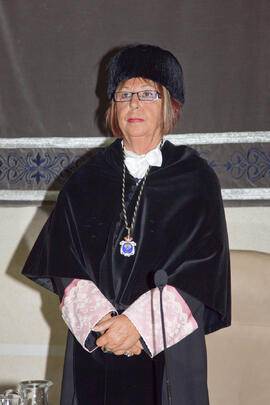 Investidura como Doctor "Honoris Causa" de D.ª Margarita Salas Falgueras por la Universidad de Málaga. Facultad de Medicina. Octubre de 2009