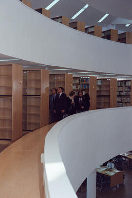 Visita del gobernador de Puerto Rico a la Universidad de Málaga y Obispado. 1993