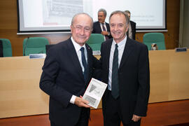 Presentación del libro "Sur", de Antonio Soler. Edificio del Rectorado. Octubre de 2018