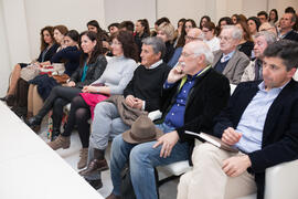 Asistentes a la conferencia "El pensamiento económico en la época y en la obra de Cervantes", de José Juan Benítez Rochel. Centro de Estudios Hispano Marroquí. Marzo de 2016