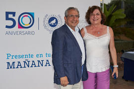 Homenaje al personal jubilado o que cumple 25 años de servicio en la Universidad de Málaga. Jardín Botánico. Junio de 2022