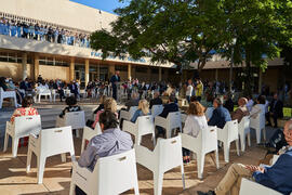 Discurso de José Pablo Lara. Homenaje a los sanitarios en la Facultad de Medicina de la Universidad de Málaga. Campus de Teatinos. Octubre de 2021