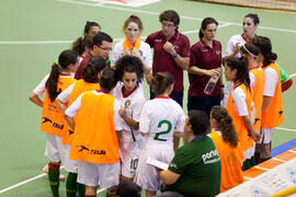 Partido Portugal contra Rusia. 14º Campeonato del Mundo Universitario de Fútbol Sala 2014 (FUTSAL). Antequera. Julio de 2014