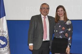 Toma de posesión de Cristina Monereo Atienza como catedrática del Área de Filosofía del Derecho de la Universidad de Málaga. Toma de posesión de nuevos catedráticos y profesores titulares de la Universidad de Málaga. Paraninfo. Noviembre de 2023