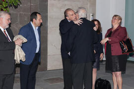 Inauguración de la plaza Pintor Eugenio Chicano. Málaga. Noviembre de 2016