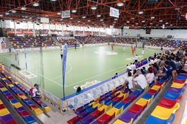 Partido Rusia contra República Checa. 14º Campeonato del Mundo Universitario de Fútbol Sala 2014 (FUTSAL). Antequera. Julio de 2014