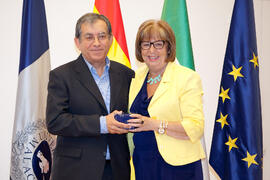 Homenaje al personal que cumple 25 años al servicio de la Universidad de Málaga y personal jubilado. Paraninfo. Julio de 2014