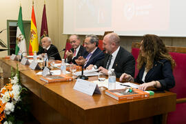 Intervención de Eugenio Luque. Presentación de la memoria del 50 Aniversario de la Facultad de Económicas. Facultad de Ciencias Económicas y Empresariales. Marzo de 2019