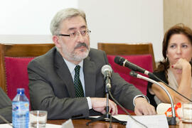 Nombramiento de D. Antonio Ávila como Alumno de Honor de la Facultad de Ciencias Económicas y Empresariales de la Universidad de Málaga. Facultad de Ciencias Económicas y Empresariales. Noviembre de 2011