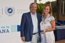 Homenaje al personal jubilado o que cumple 25 años de servicio en la Universidad de Málaga. Jardín Botánico. Junio de 2022