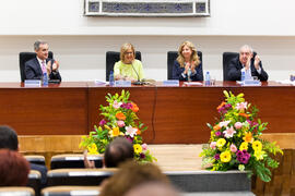 Homenaje a los jubilados y al personal que cumple 25 años de servicio en la UMA. Paraninfo. Mayo 2015